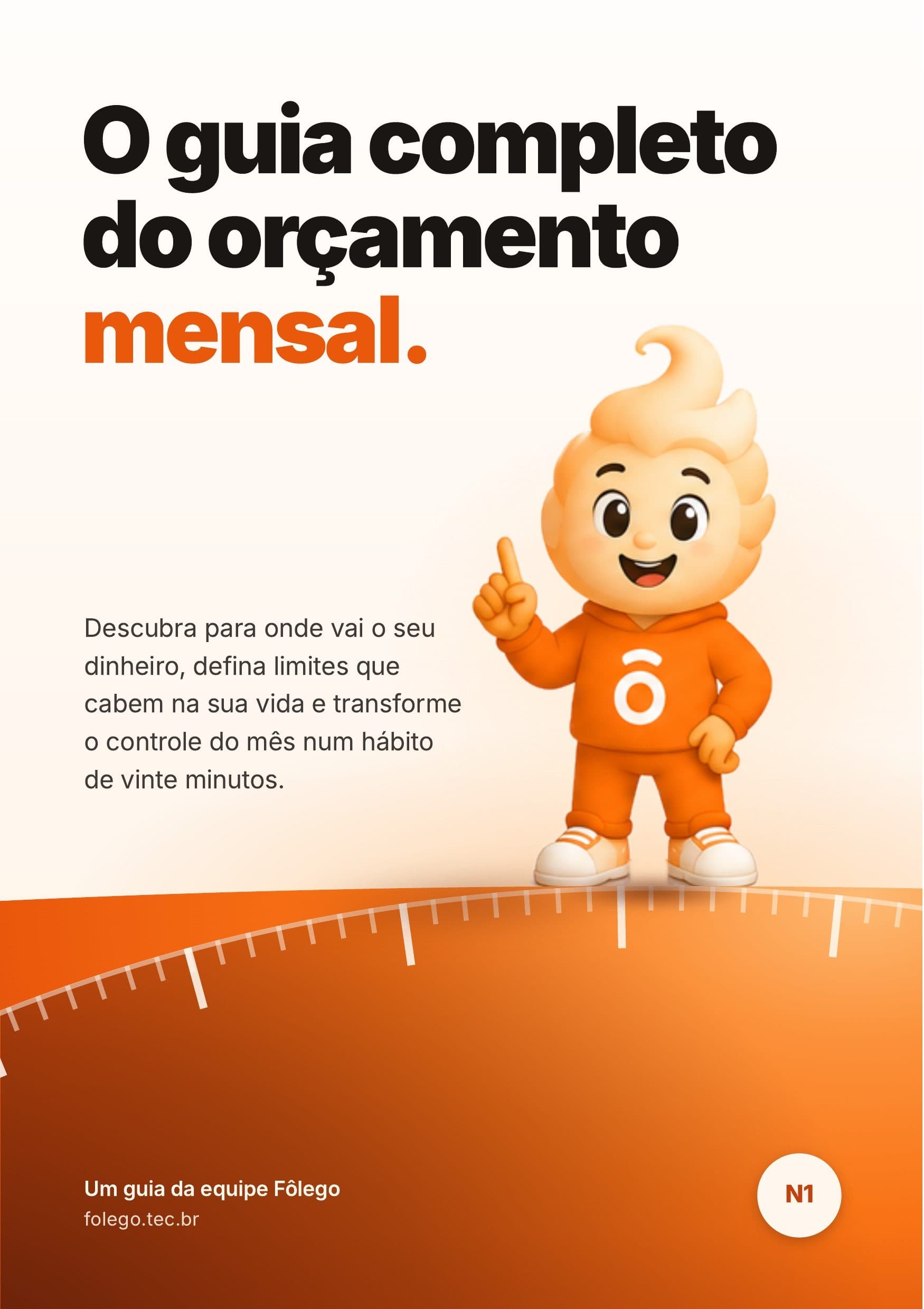 Capa do e-book O guia completo do orçamento mensal